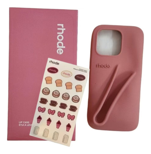 Funda Rhode Hailey Bieber Original Con Para iPhone /+pegatin