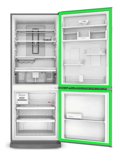 Jogo Borracha Gaxeta Brastemp/consul Porta Freezer Bre57a