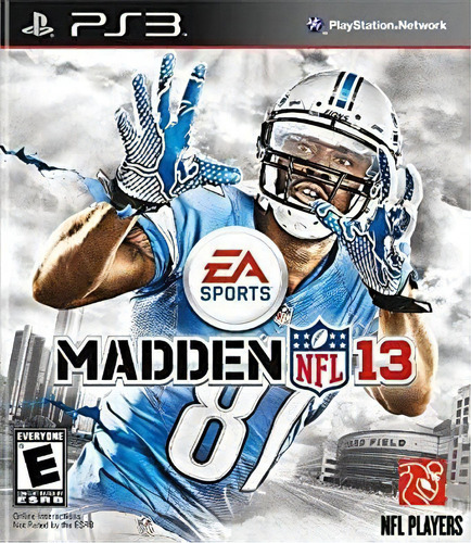 Medio físico seminuevo de Madden NFL 13 Ps3