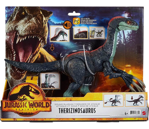 Dinosaurio Therizinosaurus Jurassic World Dominion