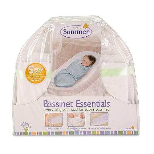Summer Bassinet Essentials Kit 5 Piezas