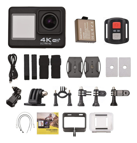 Cámara Deportiva 4k 60fps Ultra Alta Definición Pantalla