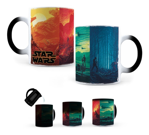 Imagen 1 de 2 de Taza Mágica Star Wars