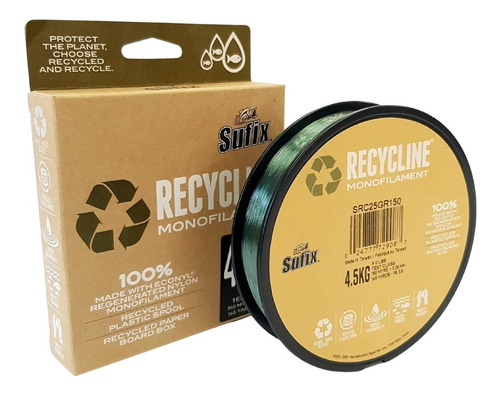 Linea Sufix Recycline 12 Libras Monofilamento 