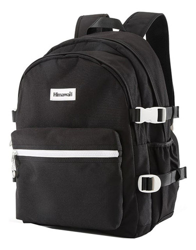 Mochila Impermeable Himawari Mod 9290 Urbana Color Negro