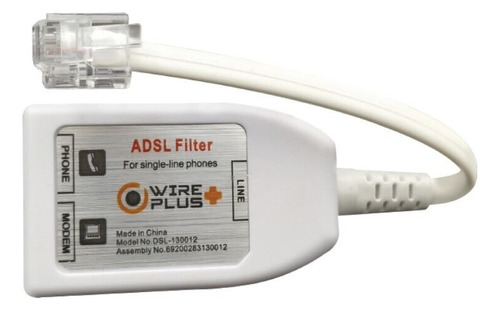 Filtro Adsl  Wirepluss