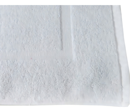 Tapete Toalla Para Baño 50x80 Cm Blanco