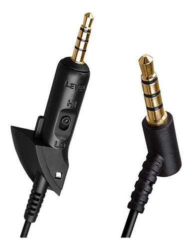 Cable De Repuesto Para Auriculares Bose Qc15 Asobilor Negro