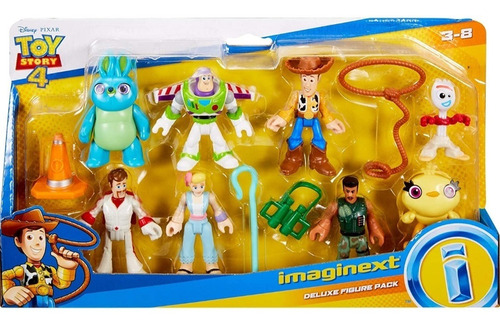 Figuras Toy Story 4 Pack De 8 Fisher-price Imaginext Pixar