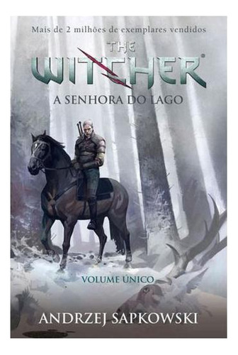 Livro A Senhora Do Lago The Witcher Volume 7 Capa Game