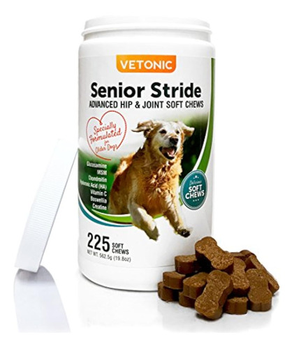 Senior Stride Hip Y Joint Mobility Supplement Para Perros Ma