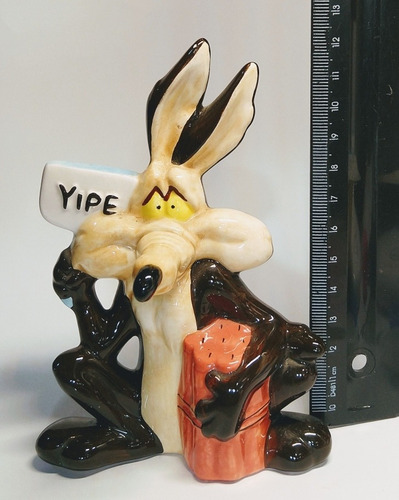 Figura Coyote Warner De Porcelana De 1993 (Usado)