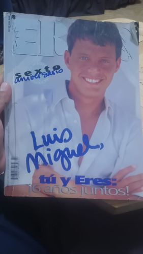 Luis Miguel En Revista Eres Edición Especial 6 Aniversario