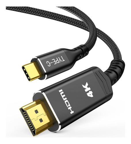 Cable Usb C A Hdmi 4k 3.1 Tipo C A Hdmi 2.0 De 6 Pies