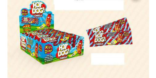 Goma De Mascar Kids Hot Dog Chicle
