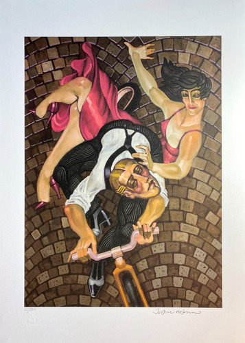 Juarez Machado Gravura Bike 1