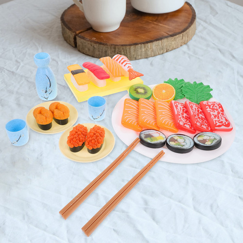 1 Juego De Miniminiaturas De Comida Con Forma De Juguete Sim