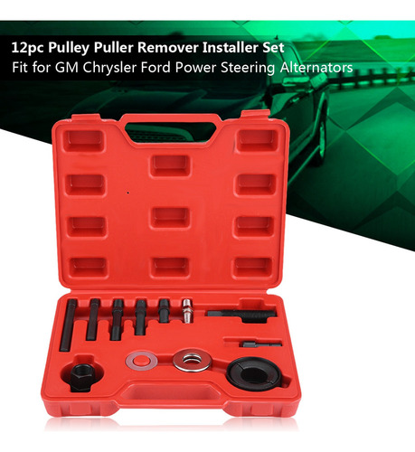 Juego Instaladores Extractor De Poleas 12 Piezas Para Ford