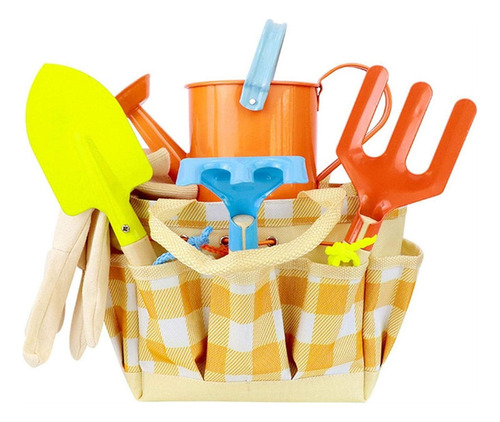 Juego De Herramientas De Jardinería Para Niños, Todo En Uno