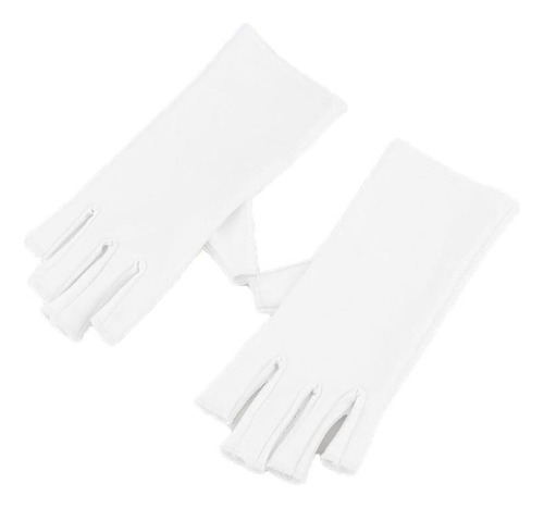 7 Pares Guantes Protectores De Manicura Contra Los Rayos Uv