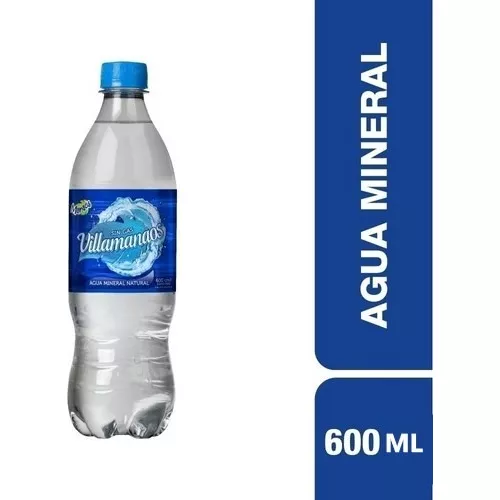 Agua Villamanaos Sin Gas Botella 2 Litros Pack X6 Unidades