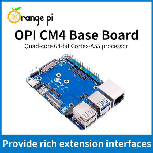 Placa Base Orange Pi Cm4 Con Interfaz Gpio 40 Pines