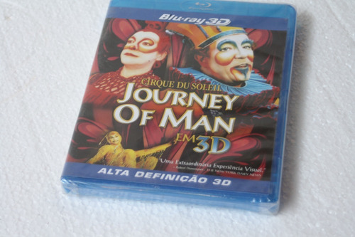 Blu-ray Cirque Du Soleil Journey Of Man 3d (Usado)