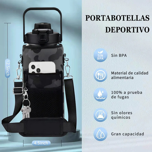 Hervidor Portátil Para Deportes Al Aire Libre Con Correa Y T