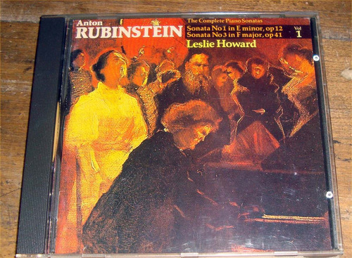 Anton Rubinstein  Leslie Howard Piano Sonatas Cd Imp Kktus