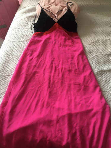 Vestido Tipo Fiesta/casamiento Marca De La Ostia De Gasa