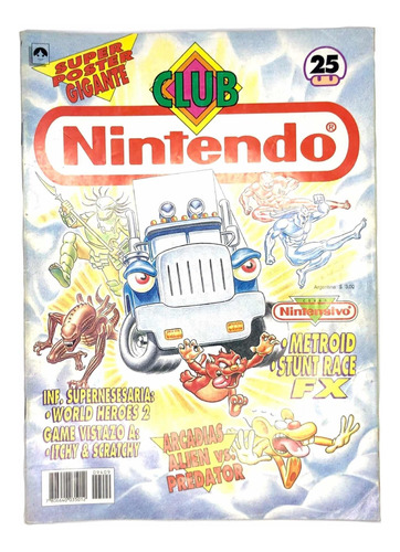 Revista Club Nintendo Número #25 1994