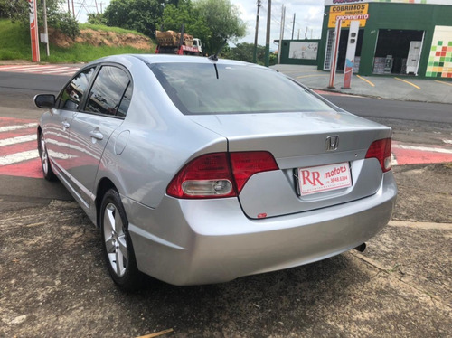 New Civic 1.8 Lx Gasolina Automático Prata 2007