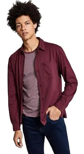 Camisas guindas para hombre hotsell