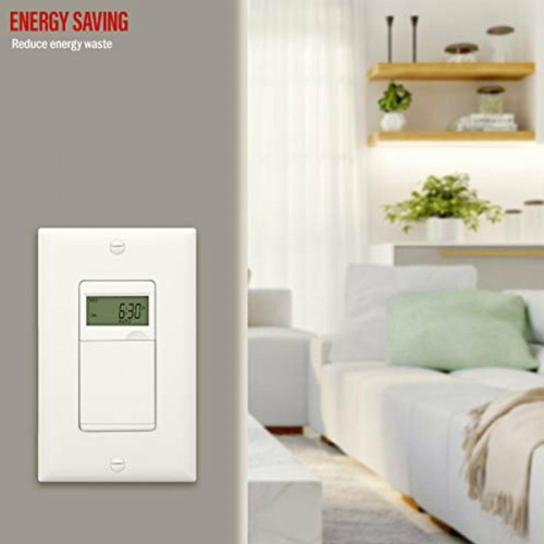 Enerlites Het01-c Programmable Timer Switch Digital Timer