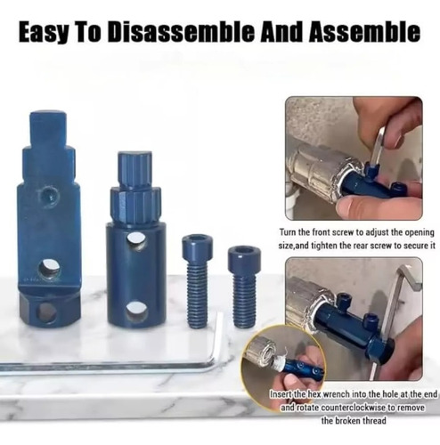 2p*extractor De Roscas De Tuberías Rotas, Extractor De