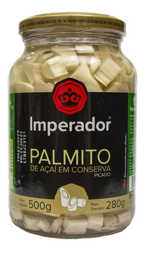 Palmito De Açaí Em Conserva Picado Imperador 280g