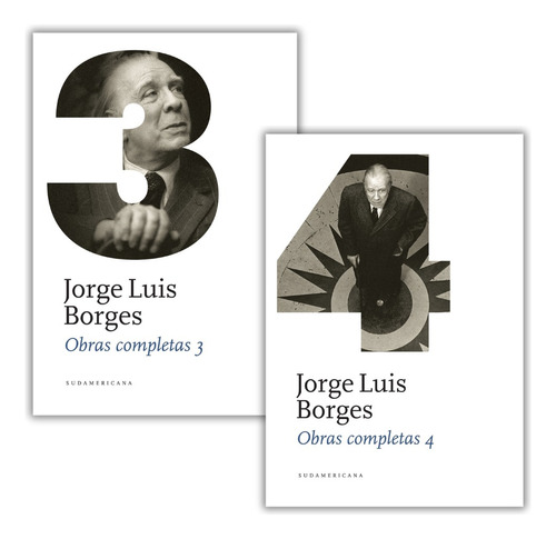 Pack Obras Completas 3 + 4 - Jorge Luis Borges