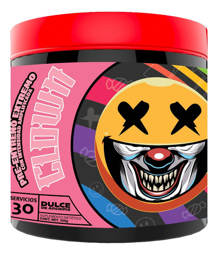 Clown (pre-entreno Extremo) Dulce De Arcoiris 300g