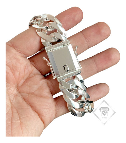 Conjunto Groumet Duplo Masculino Prata 925 F/ Gvta 22mm 70cm