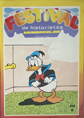 Festival De Historietas Nº 7 , Pato Donald, 12 Pág Cr8b1