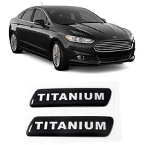 Comprar Par Emblemas Insignias Titanium Focus Fiesta Fusion Ecosport
