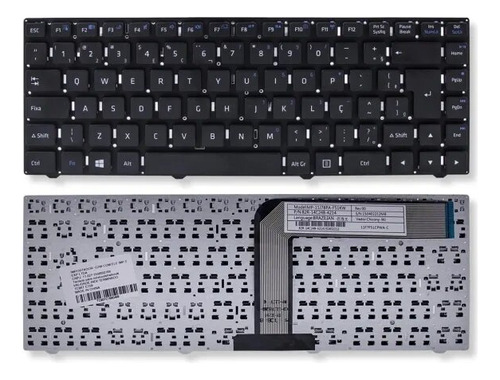 Teclado Para Notebook Positivo Stilo Xr3500, Cor Preto Com Ç