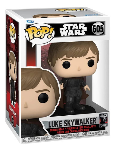 Funko Pop! Star Wars 40th - Luke Skywalker #605