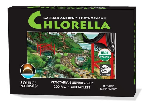 Chlorella Source Naturals 300 Tbs - Unidad a $887