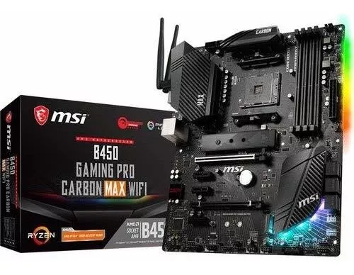 Motherboard Msi B450 Gaming Pro Carbon Max Wifi Socket Am4