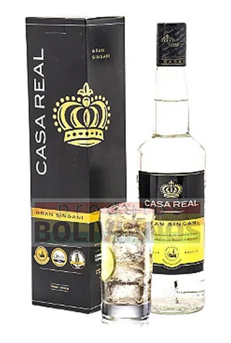 Singani Casa Real 750ml - Produto Boliviano