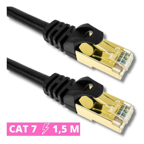 Cable Amitosai Cat7 100% Cobre Rollo De Utp 1,5 Metros R9
