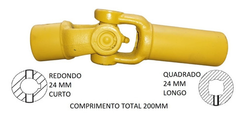 Junta Basculante Serie 500 Ja684 Q 19,2mm - R 24,0mm