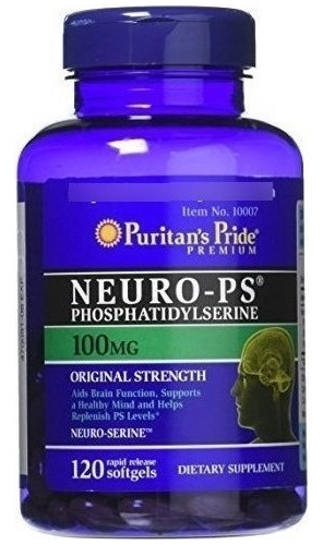 Neuro Ps  Funcion Cerebral Natural 100 Mg 120 Capsulas