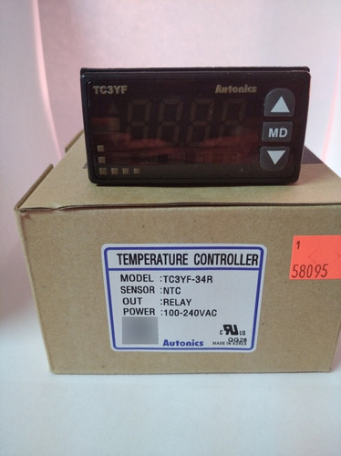 Controlador De Temperatura Tc3yf-34r Autonics